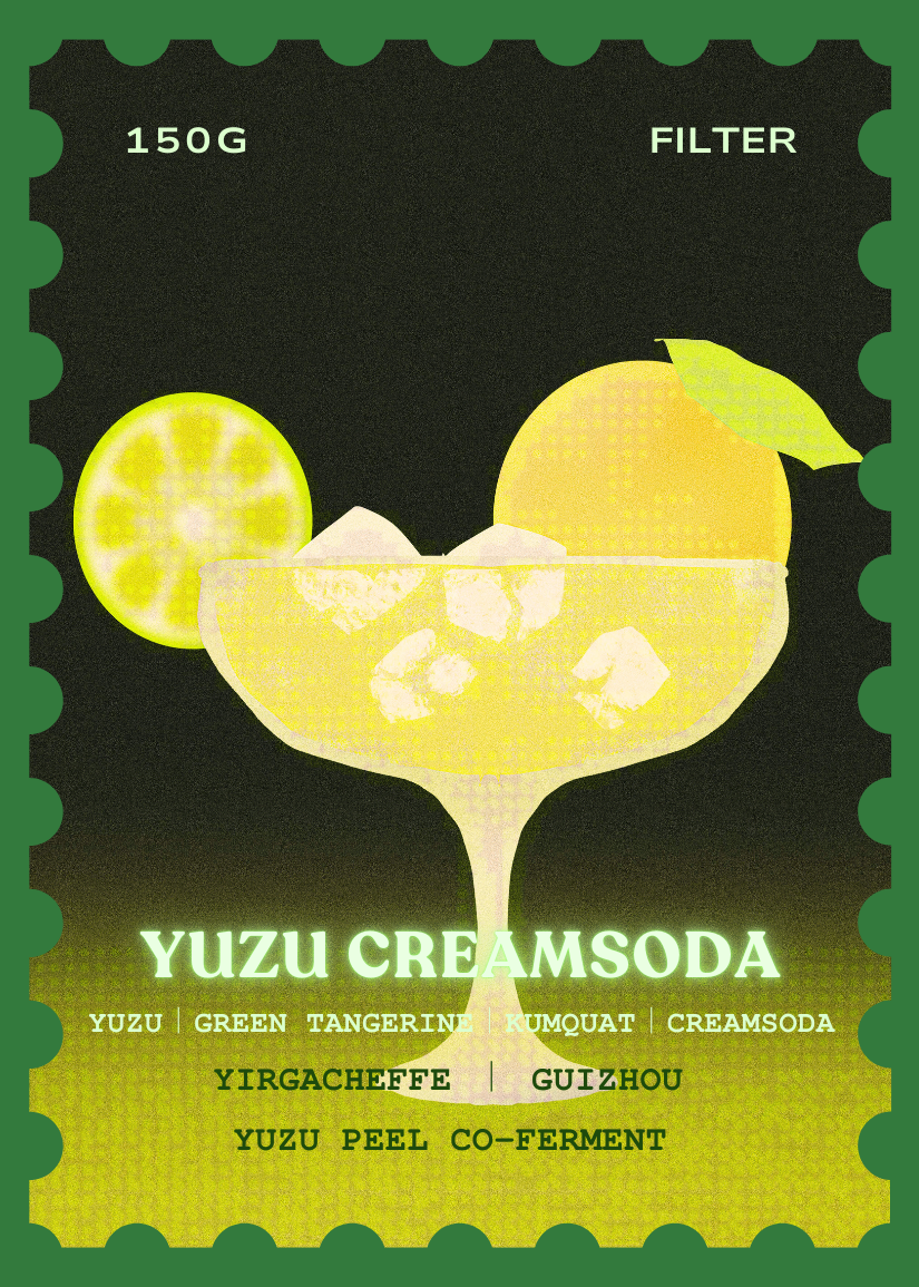୨୧ yuzu ୨୧ページ Yuzu Creamsoda [Yuzu Co-ferment] – Red Raven Roaster